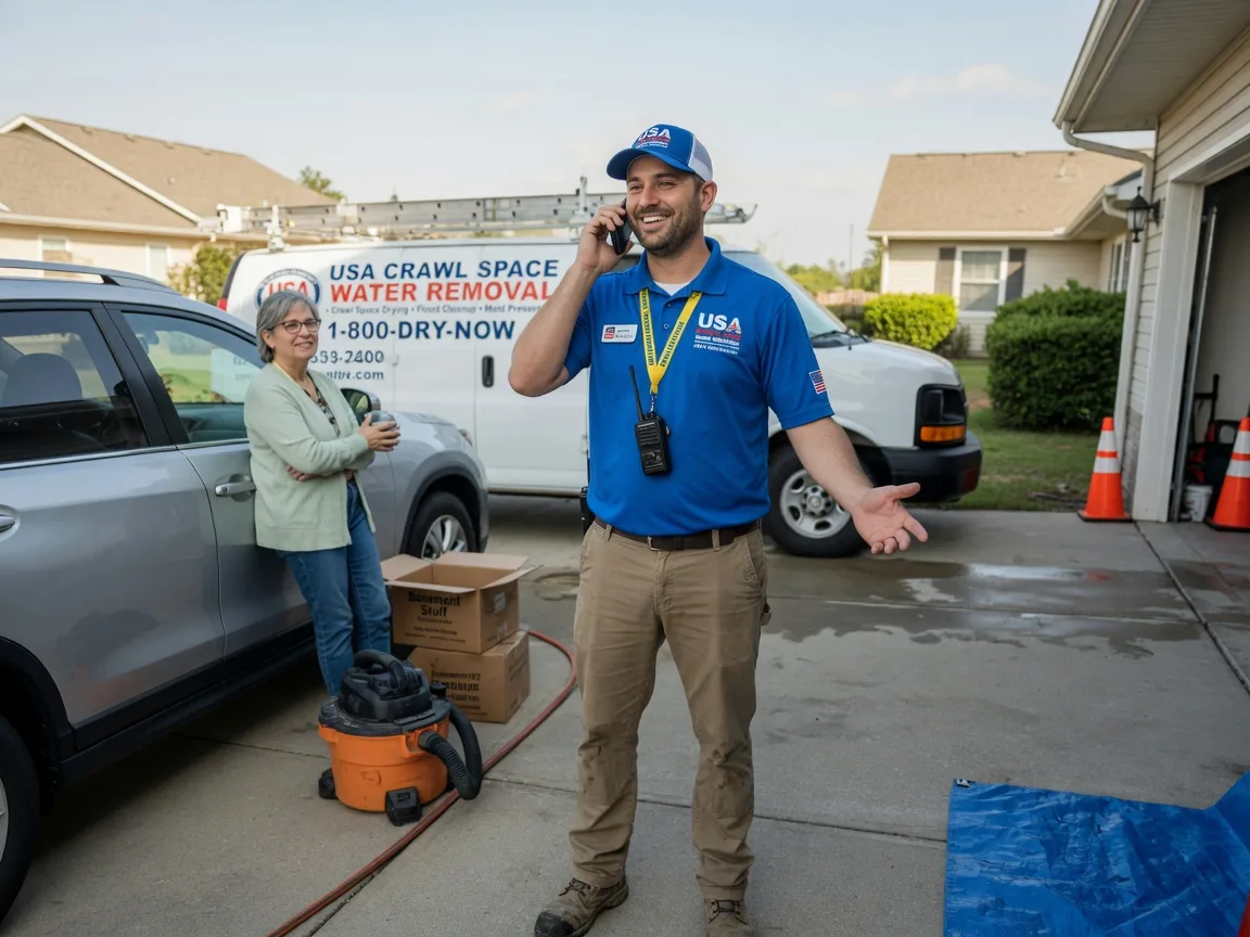 Crawl Space Water Removal Hessmer, LA FAQs